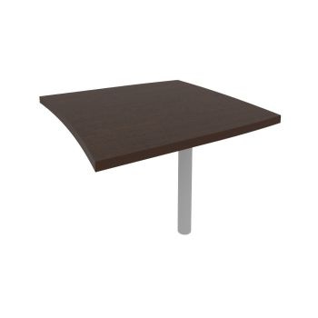 Брифинг-приставка для криволинейного стола (опора КО-1 в комплекте) KB-2