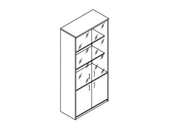 CANNES/PERTH Шкаф комбиниров. CANNES 2003N (СAN2003CT)