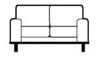 Диван 2-х местный (ножки) Диван 2-х местный (ножки)