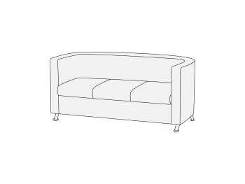 Диван трехместный Д3