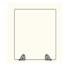 Экран напольный для перегородки, матовое стекло