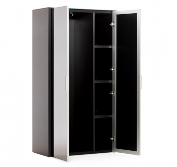 Гардероб LIB2/899 + LIBSH/899 BLACK GLASS
