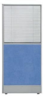 Комбинированный модуль (высота глухой части 820 мм), с жалюзи