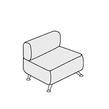 Кресло без подлокотников ВЕЙТ арт.1А