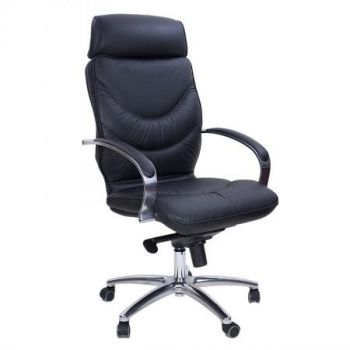 Кресло для руководителя Leeds Chrome A