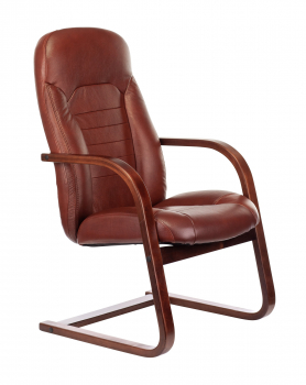 Кресло для посетителя T-9923WALNUT-AV