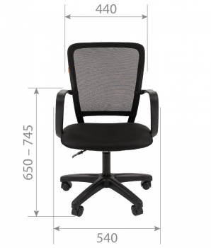 Кресло для сотрудника CHAIRMAN 698 LT