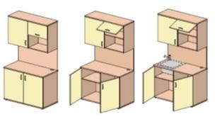 Мини-кухня 30H004