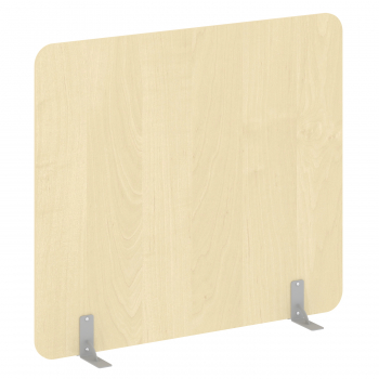 Перегородка на металлических опорах на фетровых подпятниках DP.F-160-140