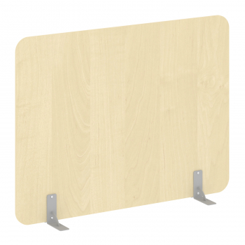 Перегородка на металлических опорах на фетровых подпятниках DP.F-160-120