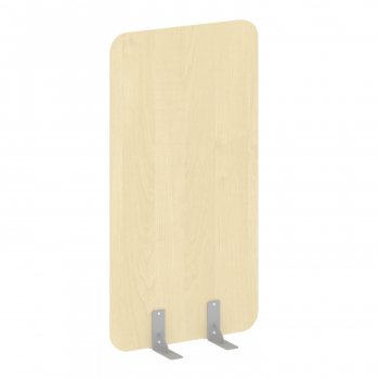 Перегородка на металлических опорах на фетровых подпятниках DP.F-80-150