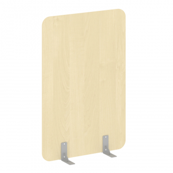 Перегородка на металлических опорах на фетровых подпятниках DP.F-100-150