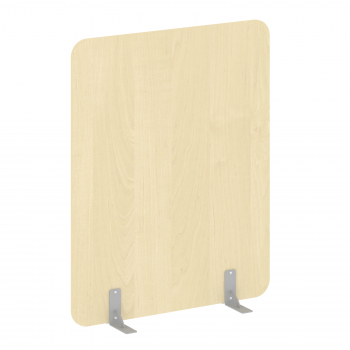 Перегородка на металлических опорах на фетровых подпятниках DP.F-120-150