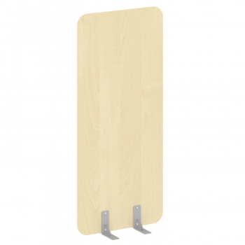 Перегородка на металлических опорах на фетровых подпятниках DP.F-80-180