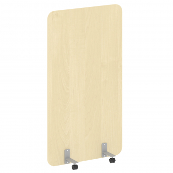 Перегородка на металлических опорах, на роликах DP.R-100-180