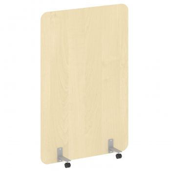 Перегородка на металлических опорах, на роликах DP.R-120-180