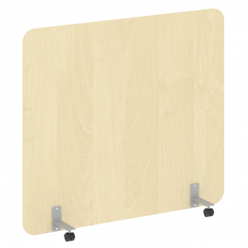 Перегородка на металлических опорах, на роликах DP.R-160-140