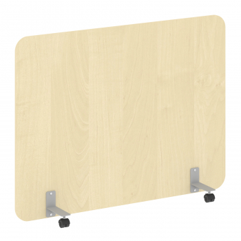 Перегородка на металлических опорах, на роликах DP.R-160-120