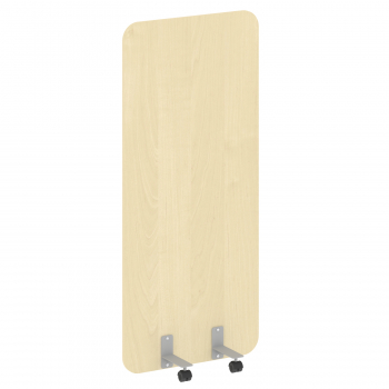 Перегородка на металлических опорах, на роликах DP.R-80-180