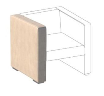 Подлокотник правый Бриф БФ П