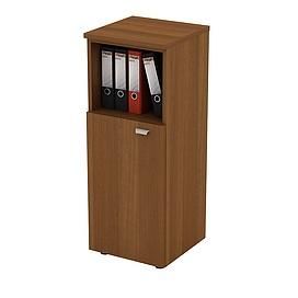 Шкаф для документов средний узкий полузакрытый