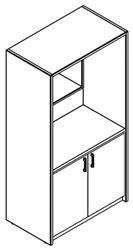 Шкаф для посуды SCB120