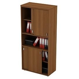 Шкаф-купе для документов высокий с нишей