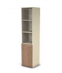 Шкаф MDF 5 уровней с замком, левый