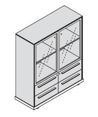 Шкаф средний 118859