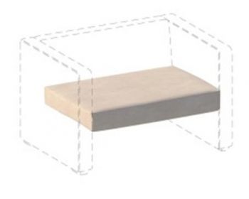 Сиденье для двухместного дивана Бриф БФ СД 2