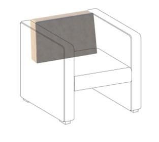 Спинка для кресла Бриф БФ СП 2