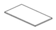 STANDARD Топ L80,толщина 18мм 111 8136/19 / 101 84