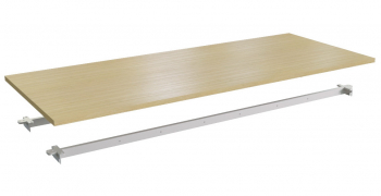 STEEL - Столешница одинарная 180 (с траверсами) 11180