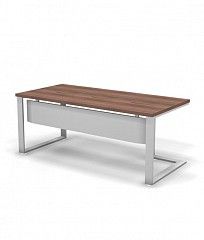 Стол руководителя левый с экраном 180met L