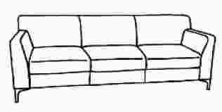 Трехместный диван Трехместный диван