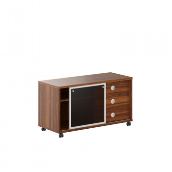 Тумба мобильная с дверью купе