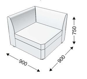 Угловая секция Угловая секция