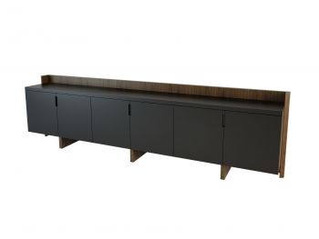 ЗАДНЯЯ СТЕНКА ШКАФА НИЗКАЯ, С ТОПОМ ДЛЯ 3-Х МОДУЛЕЙ, 2880 F516