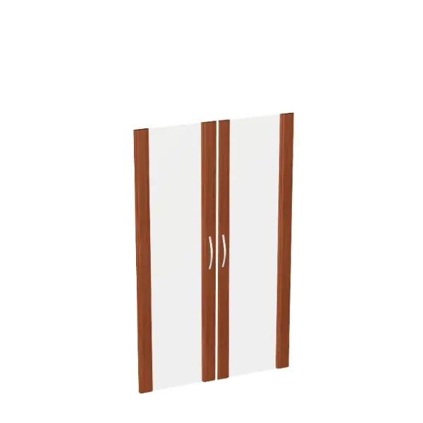 Дверь стекло в рамке МДФ (тонир.2шт) КН-4.5. Фото 1