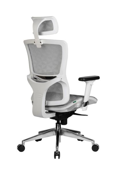 Кресло для персонала Riva Chair A8 (белый пластик). Фото 4