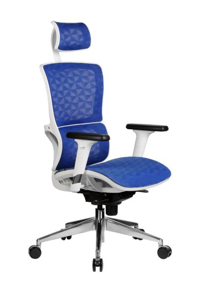 Кресло для персонала Riva Chair A8 (белый пластик). Фото 5