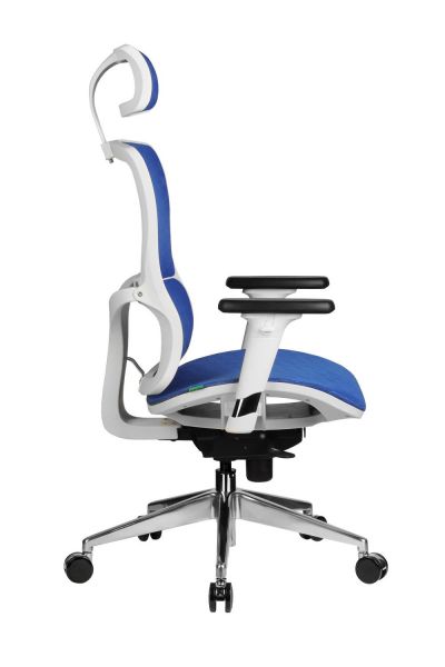Кресло для персонала Riva Chair A8 (белый пластик). Фото 7