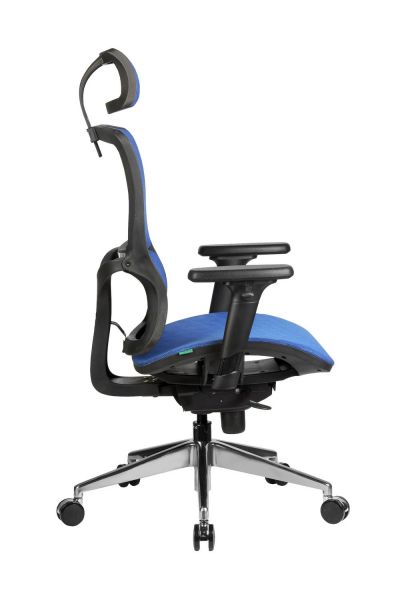 Кресло для персонала Riva Chair A8 (черный пластик). Фото 12