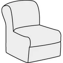 Кресло без подлокотников Премьер арт.1А. Фото 1