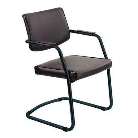 Кресло для посетителя Delta PA chrome. Фото 4