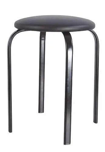 Кресло для посетителя Pento black. Фото 1