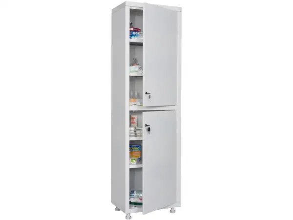 Медицинский шкаф ПРАКТИК MED 1 1650/SS. Фото 1