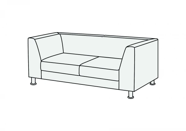 Модуль двухместный левый 2Л. Фото 1