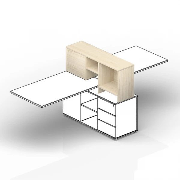 Надстройка к сервисной опорной тумбе (промежуточная) UFU1335I. Фото 1