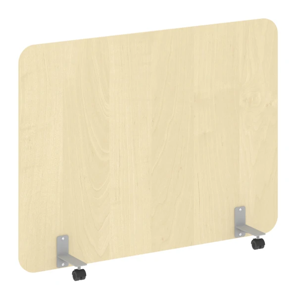 Перегородка на металлических опорах, на роликах DP.R-160-120. Фото 1